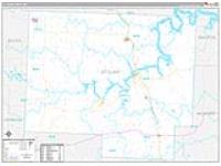 St. Clair, Mo Carrier Route Wall Map